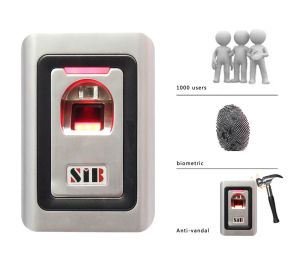 Metal Case Fingerprint Standalone Access Control Reader F1-Em