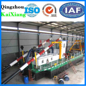 Working Capacity 300cbm/H Cutter Head Suction Dredger for Hot Sale